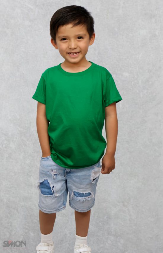 playera cuello redondo infantil lisa mayoreo